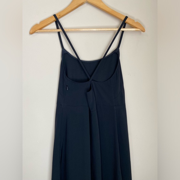 Everlane The Japanese GoWeave Cross-Back Slip Dress Sleeveless Black 00 - Picture 8 of 13